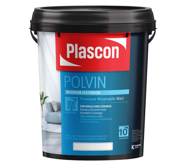 Plascon Polvin - White (20L)