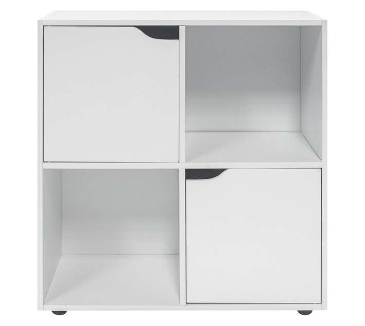 Home and Kitchen Fogo 4 Cube Cabinet - White (600 x 290 x 618mm)