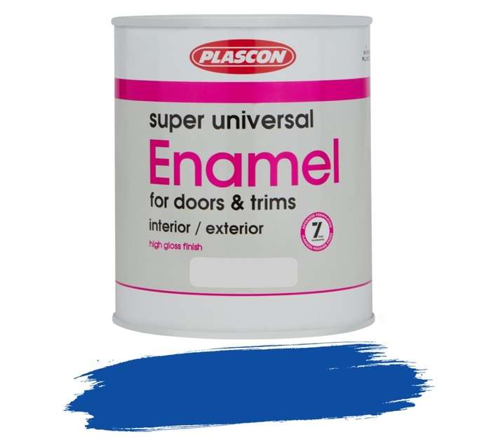 Plascon Super Universal Enamel Doors and Trims - Midnight Blue (1L)
