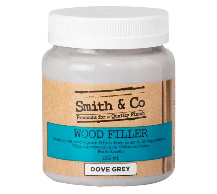 Smith and Co Wood Filler - Dark grey (250ml)
