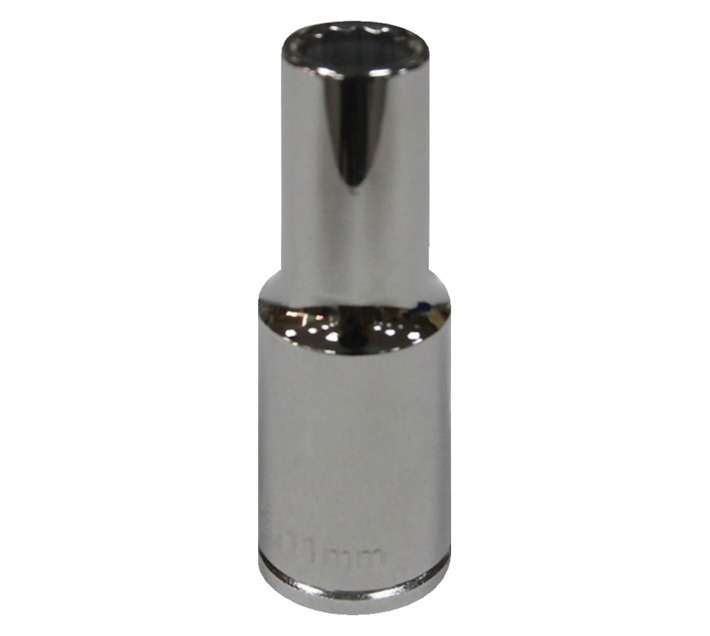 Mastercraft D/Wall Socket 1/2 Inch Dr 12 Pt - Chrome (11mm)