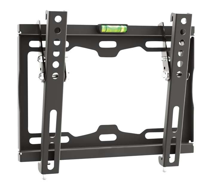 Shelfmate Flat Tilt TV Bracket - Black (14 - 50 Inch)