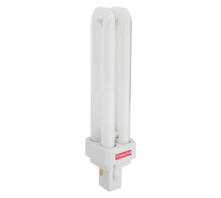 Eurolux 2-Pin Compact Fluorescent Bulb - Warm White (18W)