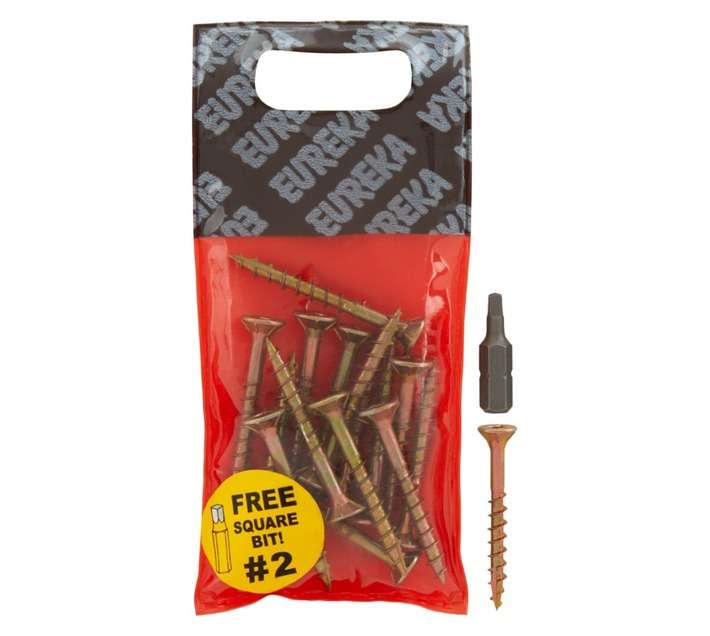 Eureka 1FA50U 4.5 x 40mm Cut Screw Smooth Shank (16 Pack)