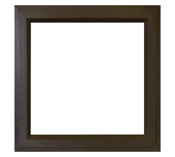 Prestige Top Hung Aluminium Window Clear Glass 1 Vent - Bronze (590 x 590mm)