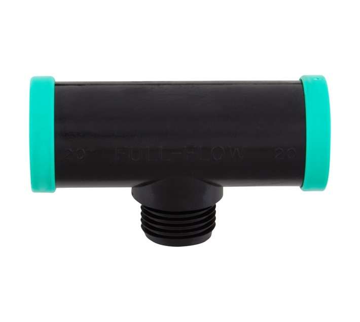 Full Flow Male Tee (20mm x 1/2")