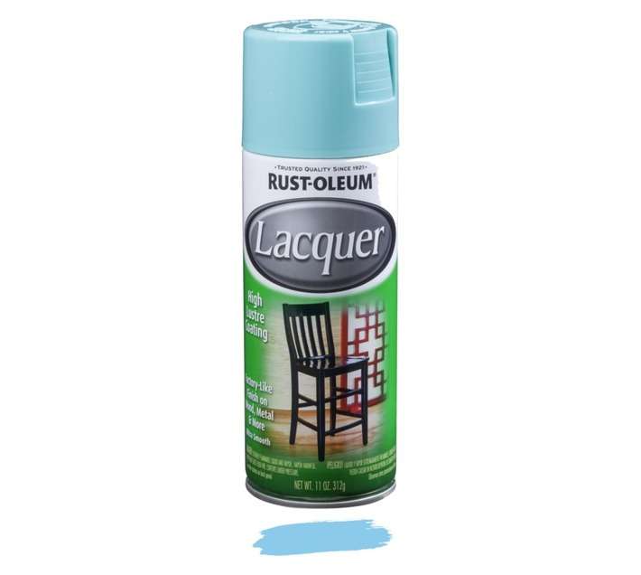 Rust-Oleum Spray Paint Lacquer - Turquoise (312g)