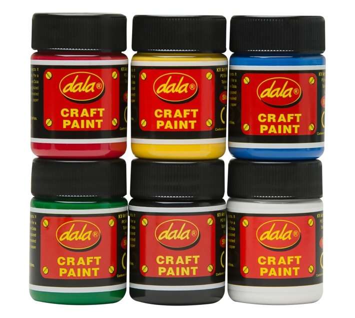 Dala 6 x Craft Paint Kit (50ml)