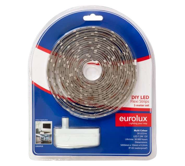 Eurolux G806RGB DIY LED Strip Light - R/G/B (5000mm)