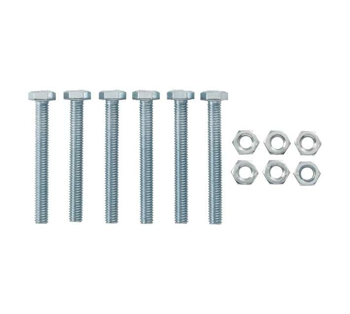 Eureka 6 x 50mm Hex Screw and Nut Set (6 Pack)
