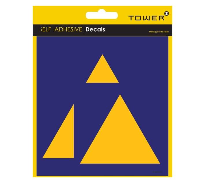 Tower Mozambique Towing Decal - Blue/Yellow