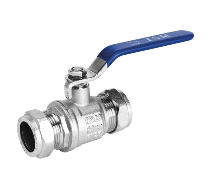 ISM 3127 Brass Lever Ball Valve (22mm)