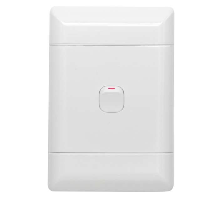 NEU 1 Lever 1 Way Switch - White
