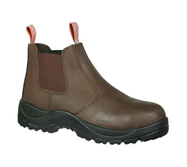 Interceptor Leather Teleza Chelsea Boot - Brown (Size 11)