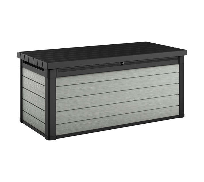 Keter 17205943 Denali Deck Storage Box - Anthracite/Grey (725 x 1517 x 700mm)