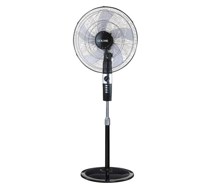 Goldair GFBF-16 Pedestal Fan - Black (450mm)