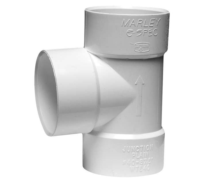 Marley Pipes PVC Plain 87.5 Degree Waste Junction (40mm)