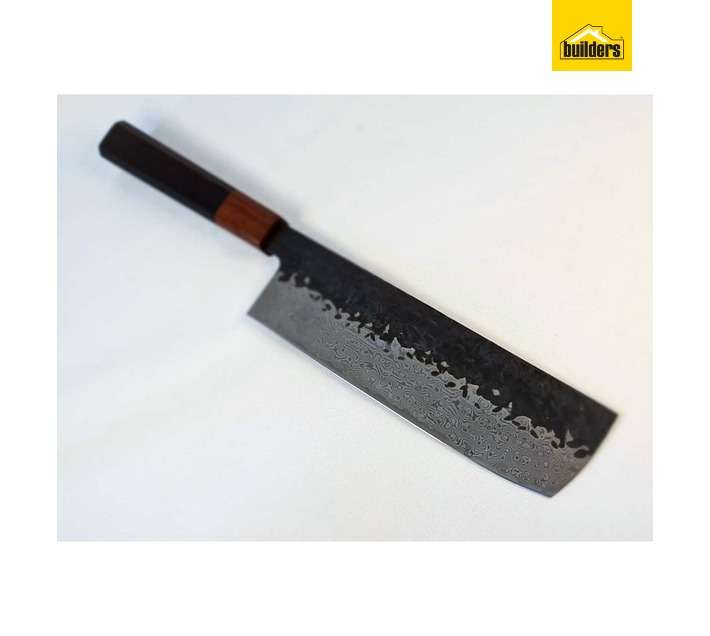 Lifespace Hand Forged Japanese 'Nakiri' VG10 Damascus Bunka Cleaver
