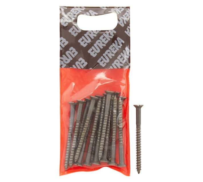 Eureka 1BI70U 4 x 50mm W/Screw Countersunk Steel (16 Pack)