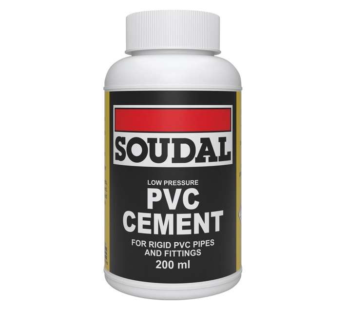 Soudal Low Pressure PVC Weld - Clear (200ml)