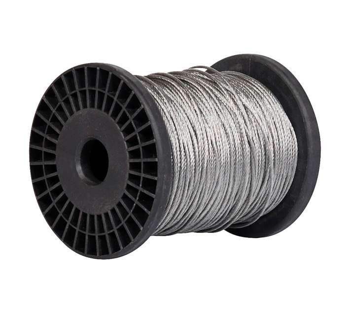 Krafft CH-WIRE03 Uncoated Wire Rope - Silver (1.5mm) (Per Meter)