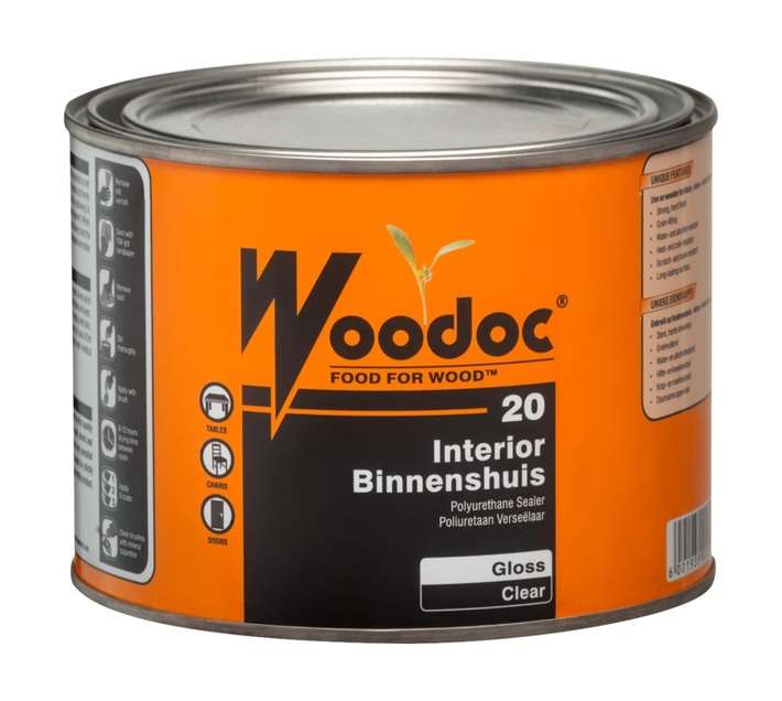 Woodoc 20 Indoor Polywax Sealer - Gloss Clear (1L)
