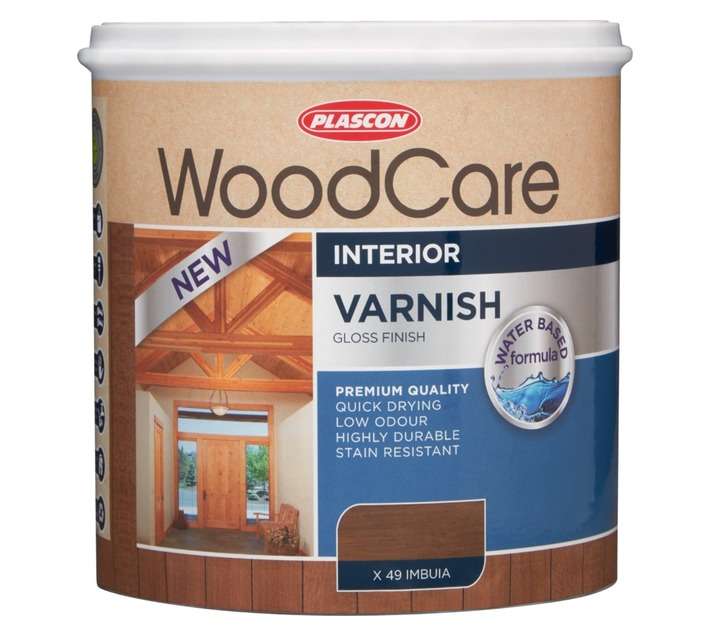 Plascon WoodCare Varnish Ultra Gloss - Imbula (1L)