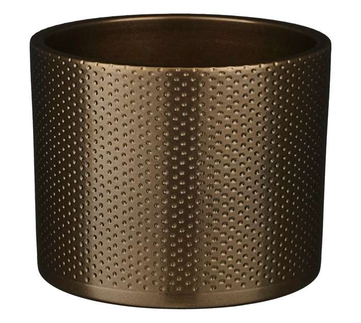 First Dutch Brands Era Ceramic Pot - Bronze (145 x 175mm)