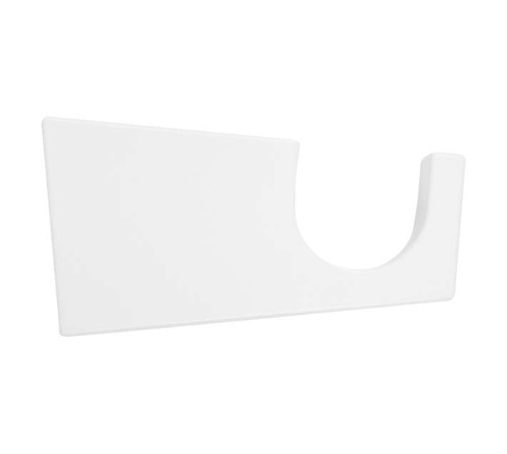 Single Bracket - White (34mm) 2 Pack