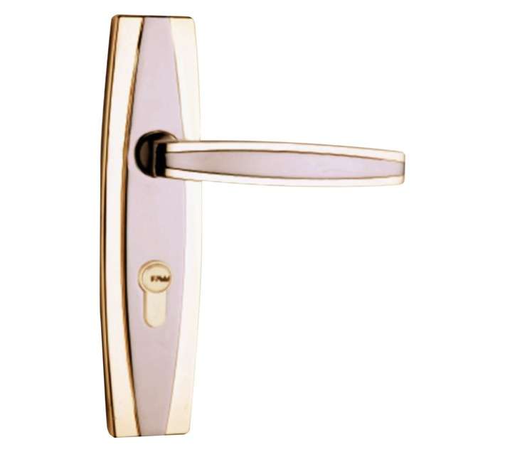 Upper Edge Romano Door Lock 122DH - Gold