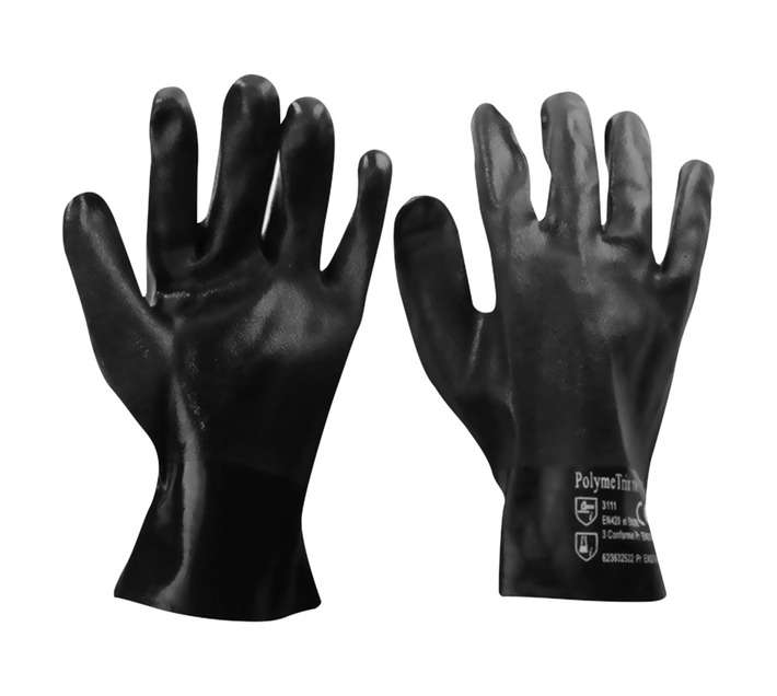 Evrigard Builder Rubber Gloves - Black