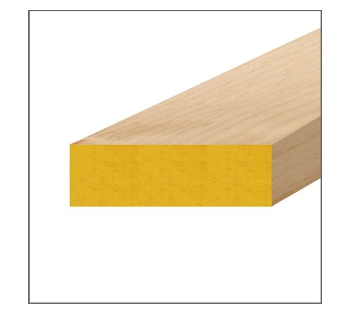 COL Timbers Hardwood Rebated Gate Post (1800 x 44 x 69mm)