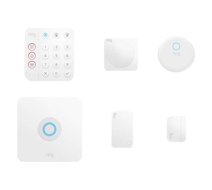 Ring 5 Piece Alarm Security Kit - White