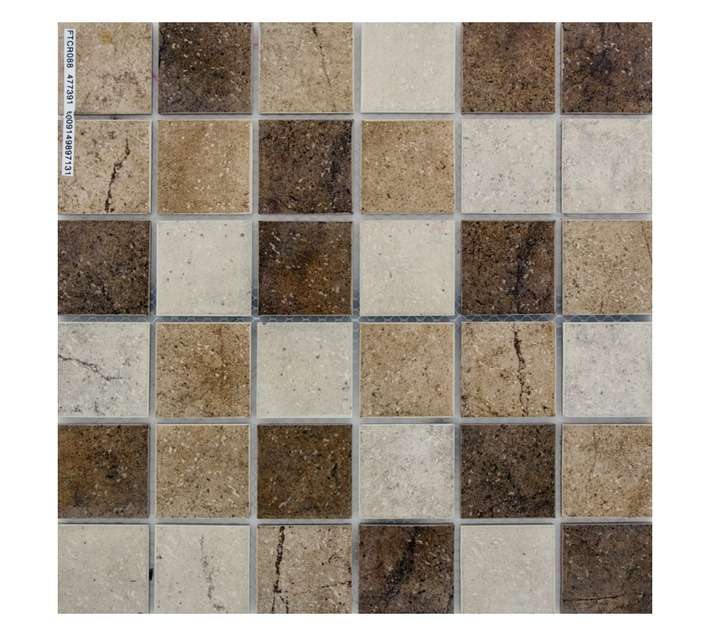 Ceramic Wholesalers Rustic Porcelain Combo Mosaic