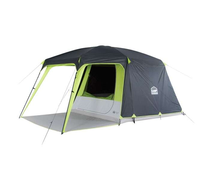 Camp Master 490 Family Cabin Tent - Grey/Blue