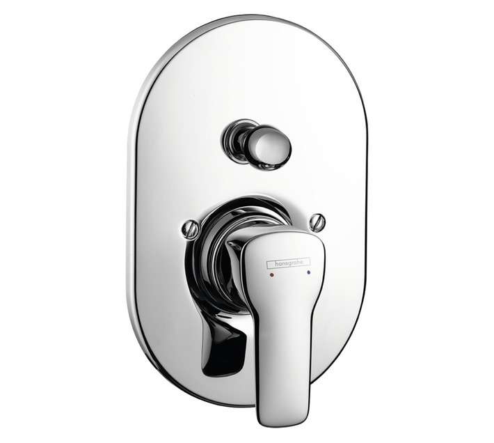 Hansgrohe My Sport Chrome Concealed Bath Mixer (97 x 14 x 200mm)