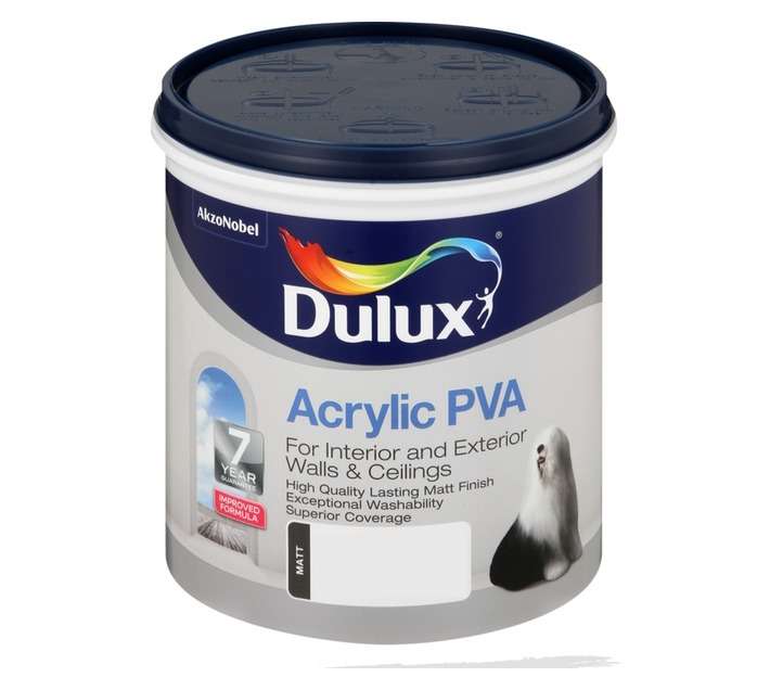 Dulux Acrylic PVA - Soft Peach (1L)
