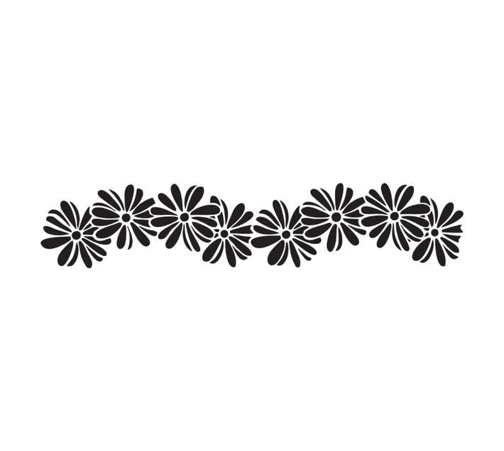 Unlimited Daisy#S Stencil (308 x 62mm)