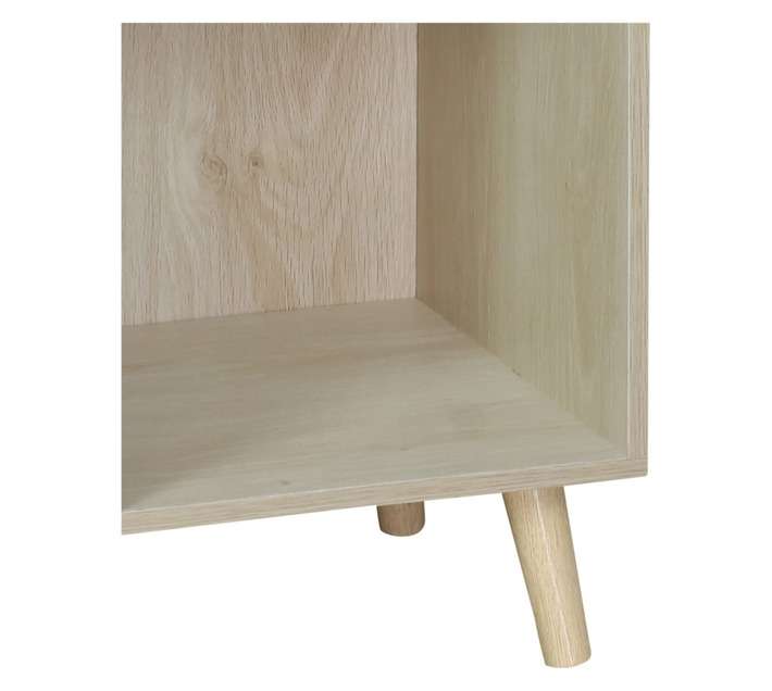 Home and Kitchen Modern Bookcase - Oak (500 x 300 x 900mm)
