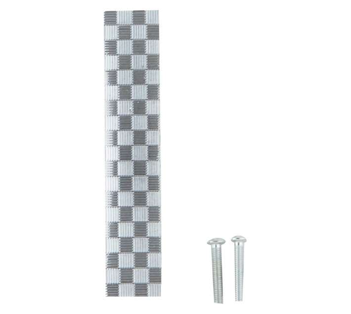 Home and Kitchen Diamond Square Handle - Chrome Plated (96mm)