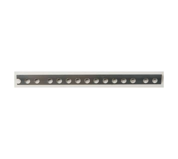 M-Trim Aluminium Round Edge Trim - Silver (2500 x 10mm)