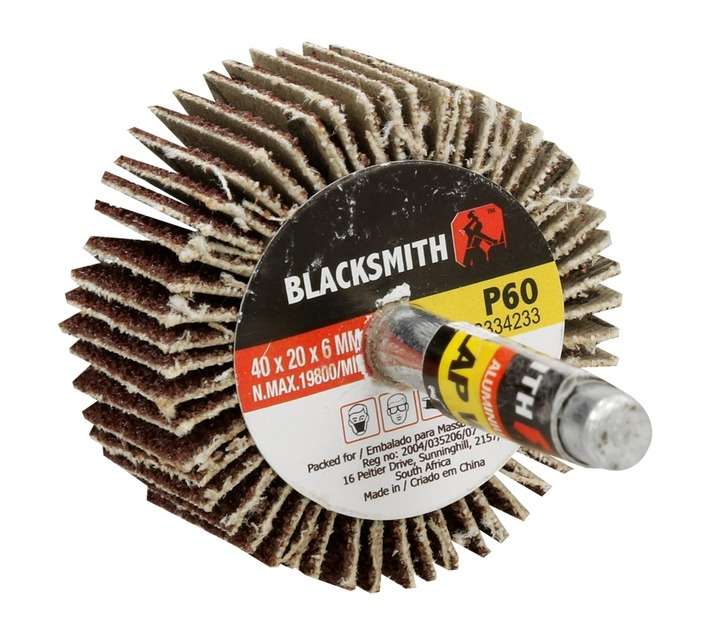 Blacksmith P60 Chuck Mount Flap Wheel (40 x 20mm)