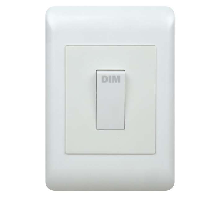 DH DHW42SW1DIM 1 Lever 1 Way Dimmer Switch - White (50 x 100mm)