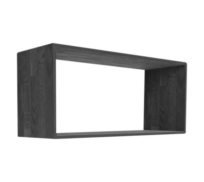 Shelfmate Wall Mounted Cube - Black (400 x 220 x 13mm)
