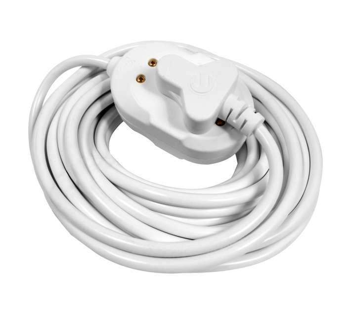 Ellies Electronics FELBW2X/10WJ Extension Lead - White (10m)