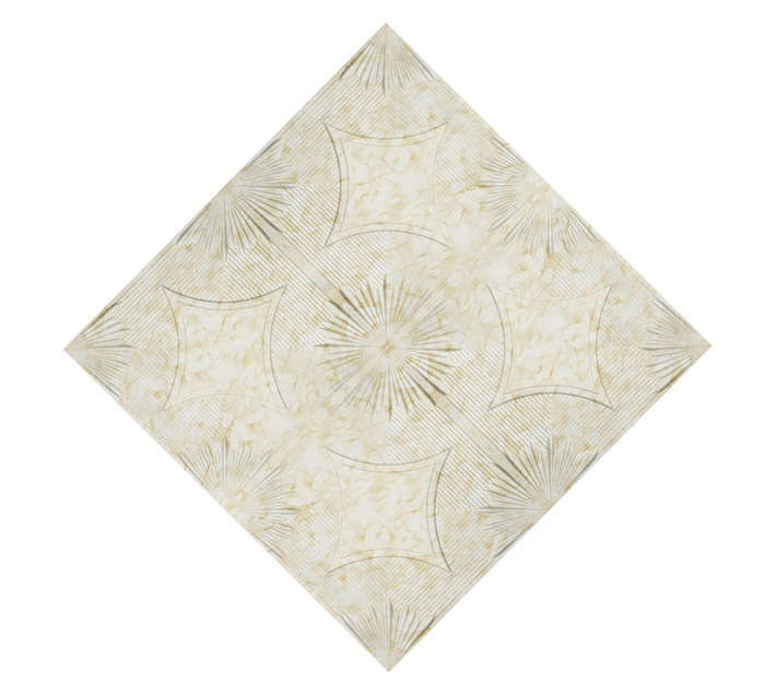 Upper Edge 2029 Polystyrene Ceiling Tile - Beige Marble (500 x 500mm) 2sqm