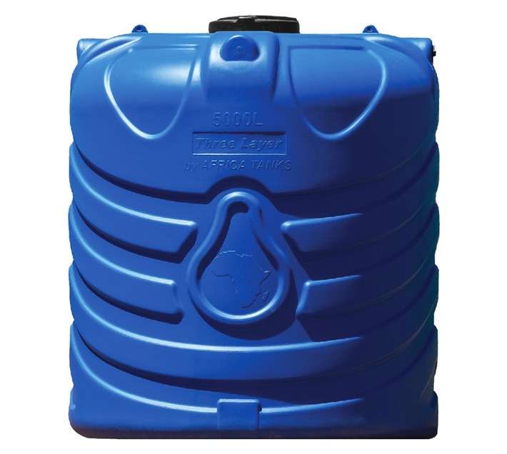 Africa Tanks Vertical Water Tank - Royal Blue (5000L)
