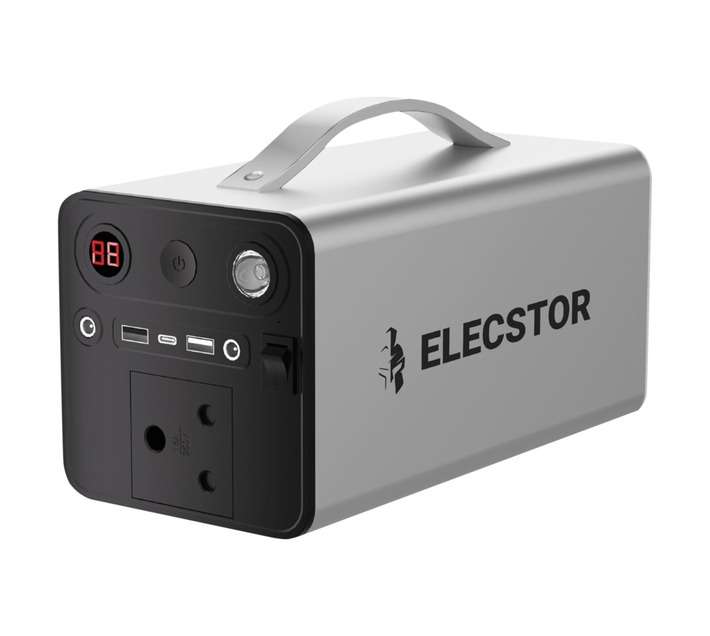 Elecstor Core 80000mAh Power Station - Grey/Black (300W)