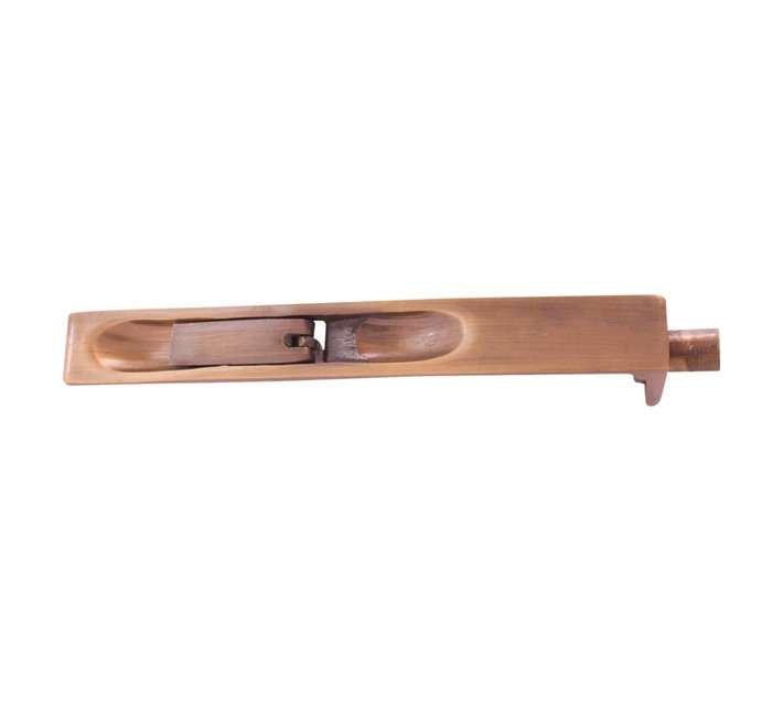Euro Brass Bolt Flush - Antique Brass (150mm)
