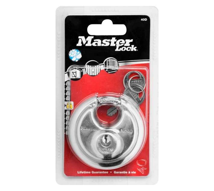 Mackie Master Disc Lock Stainless Steel
